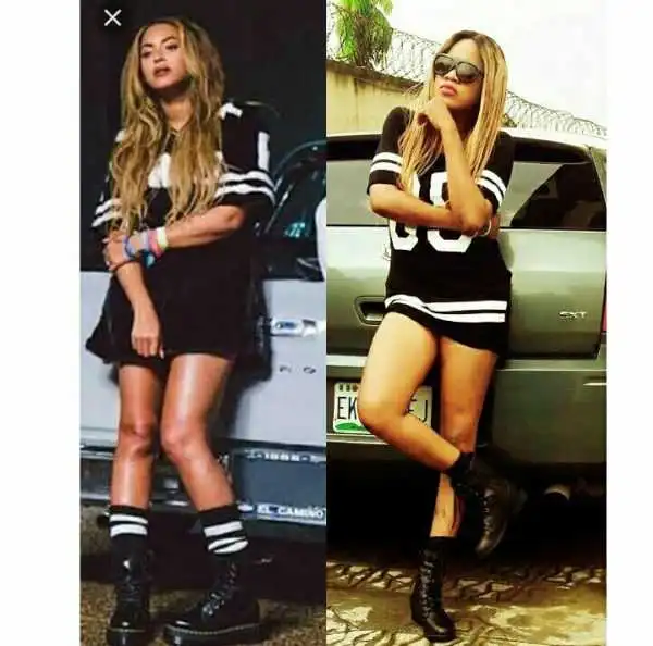 Toyin Aimakhu vs Beyonce — Who Wore it Better? (Photo)